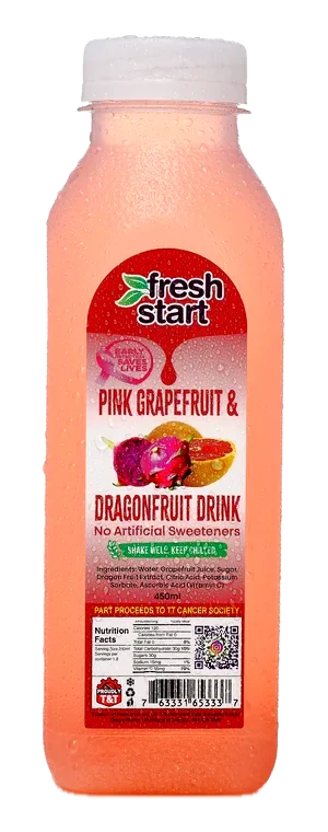 Fresh Start Pink Grapefruit & Dragon Fruit bottle