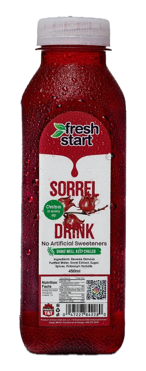 Fresh Start Sorrel bottle