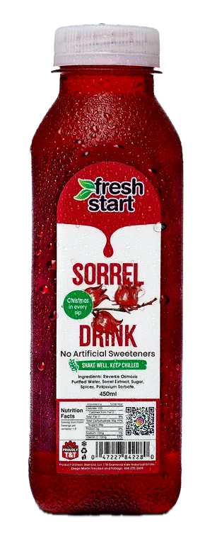 Fresh Start Sorrel bottle