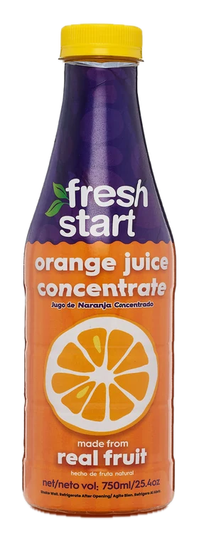 Fresh Start Orange Concentrate 750ml